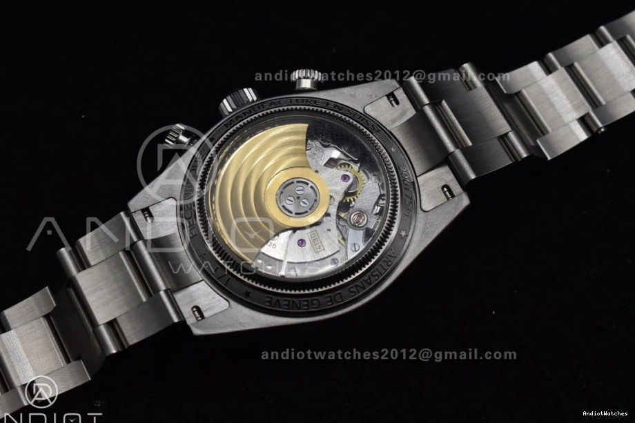 on A Bracelet White ADGF Comfortable Dial SS SS Best Black Edition 825 Daytona 0509